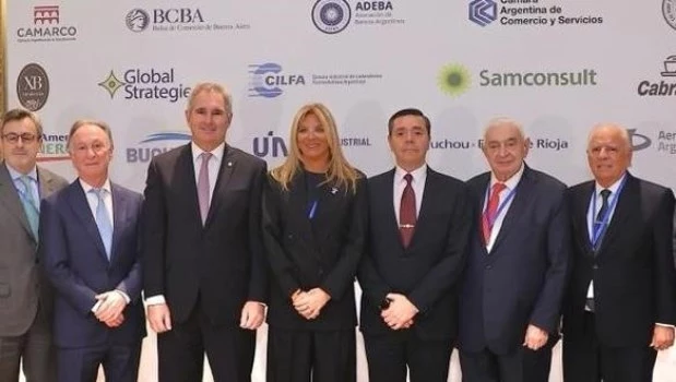 El canciller expuso en el Cicyp ante diplomáticos y los principales empresarios del país.