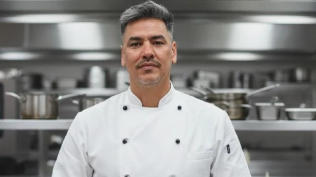 Producto, fuego y cocina de estación
