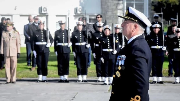 El acto fue presidido por el jefe de la Base Naval Mar del Plata, contraalmirante Fernando Enrique Pérez Kühn.