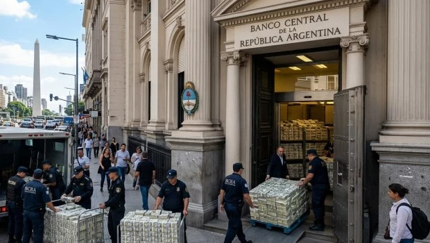 Superaron las reservas brutas los 48.000 millones de dólares, récord en siete años