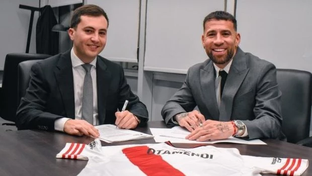 Nicolás Otamendi regresa al fútbol argentino para vestir la camiseta de River