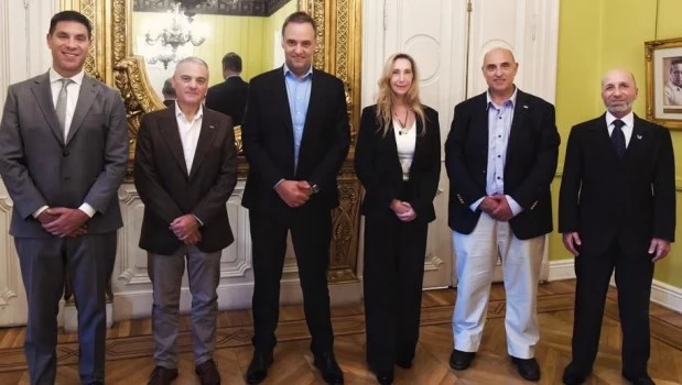 Karina Milei y Manuel Adorni recibieron a directivos de Agricultores Federados Argentinos