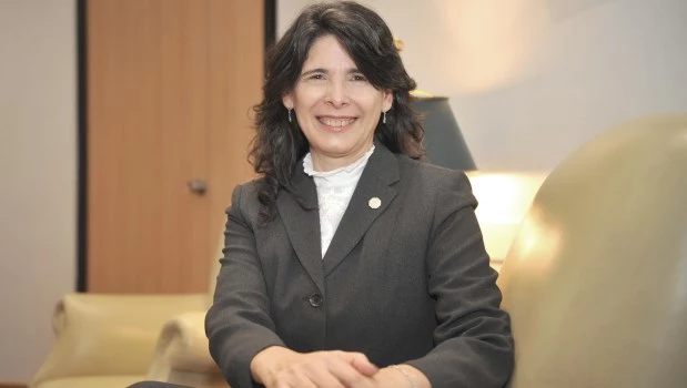 La entrevista se realizó en las oficinas del Colegio Público de la Abogacía de la CABA. Foto: Gustavo Carabajal.