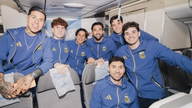 Una parte de la Selección ya está en Kansas