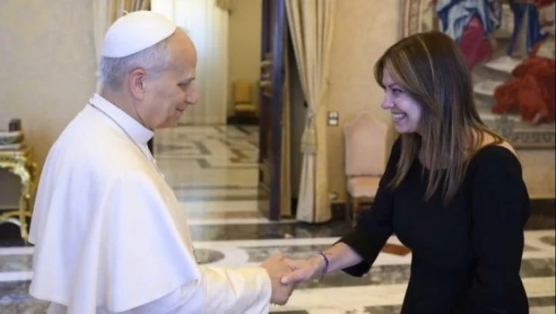 El Papa recibió a la ministra Pettovello