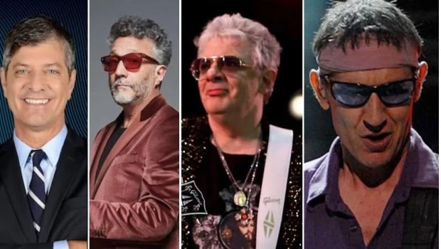 Pergolini, Fito Páez, Juanse y Skay Beilinson dejaron su mensaje para El Indio.