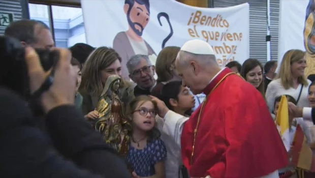 El Santo Padre pide a los españoles que abandonen la polarización