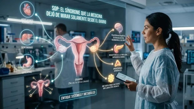 El síndrome que la medicina dejó de mirar solamente desde el ovario