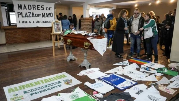 La despedida de Taty Almeida reunió a referentes políticos, sindicales y de derechos humanos