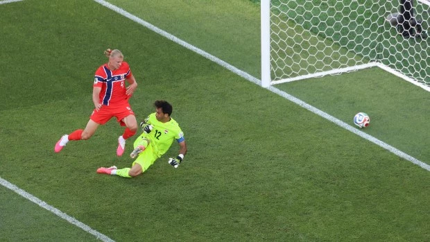 Debut soñado para Haaland con Noruega: dos tantos y goleada ante Iraq