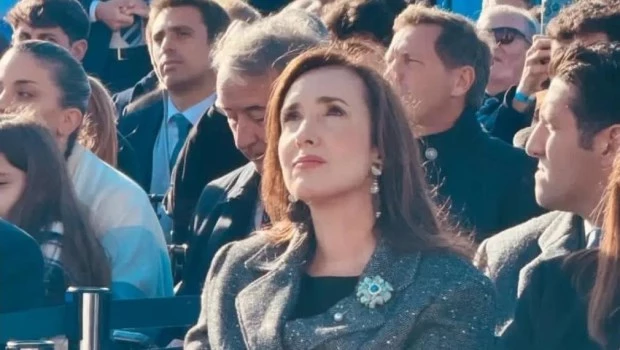 En Rosario, Villarruel cargó contra el Gobierno y habló sobre Adorni: “No hay nadie más peleado con los valores de Belgrano que él”