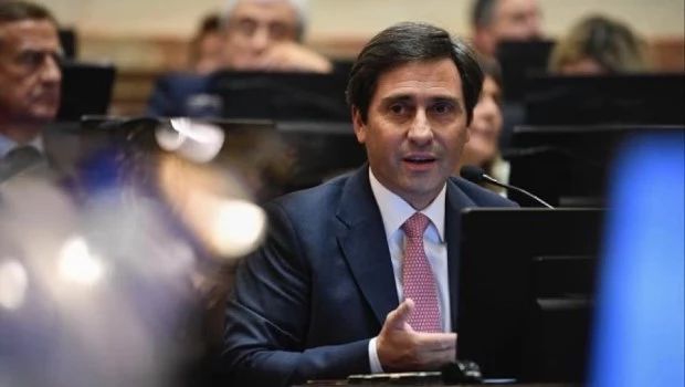 Martín Goerling, presidente del bloque del PRO en el Senado.