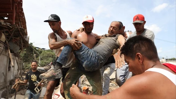 Suben a 589 los muertos por los sismos en Venezuela, anuncia la Presidenta