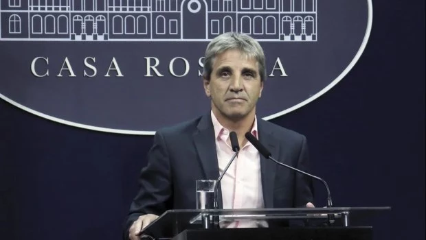 Luis Caputo, ministro de Economía.