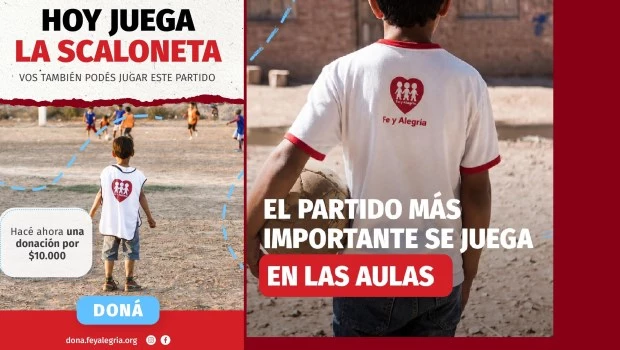 De la pasión por el fútbol a la solidaridad: recaudan fondos para reparar una escuela en Chaco