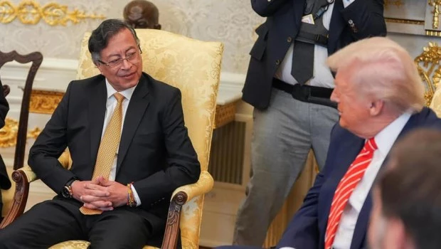 Petro habló con Trump sobre su salida de la lista de sancionados de la Oficina de Control de Activos Extranjeros