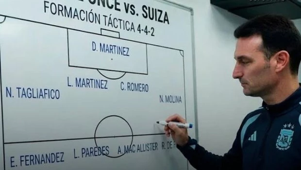 La posible formación de la Selección argentina para enfrentar a Suiza