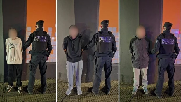Cayó una banda de “Hombres Araña” en Villa Urquiza