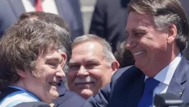 Milei no podrá visitar a Jair Bolsonaro en Brasil