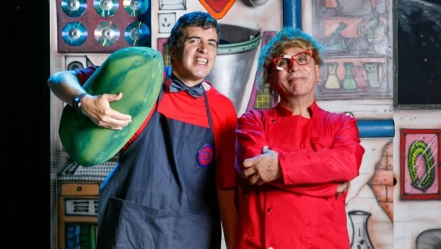 'Abuela Luna', en el Club de Trapecistas.