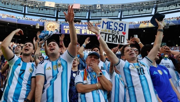 Los hinchas argentinos se enamoraron de un equipo que los hizo muy felices.