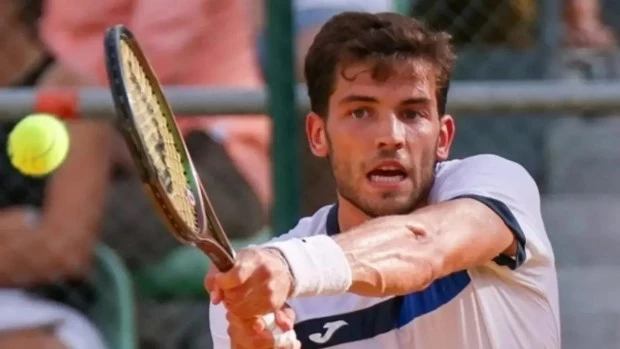 Burruchaga eliminó a Wawrinka y consiguió la mayor victoria de su carrera