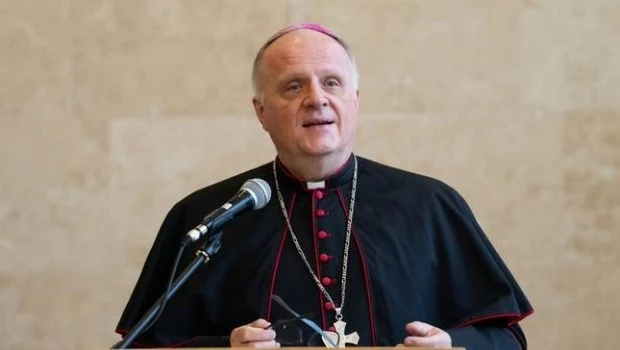 Michael Wallace Banach nuncio de la Santa Sede en la Argentina.