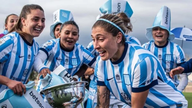 Racing salió por primera vez campeón del fútbol femenino de AFA