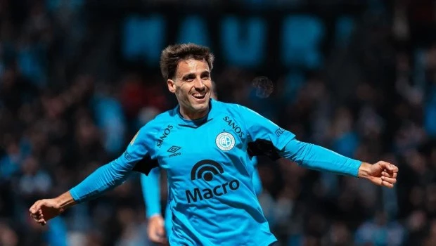 Belgrano inició la defensa del título con un triunfo ante Rosario Central en el regreso del fútbol argentino