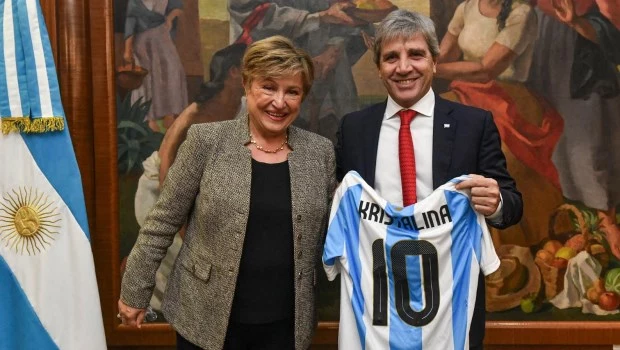 Georgieva destacó la solidez de la economía argentina