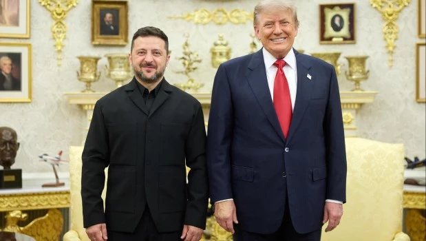 Trump y Zelenski se reunieron en la Casa Blanca