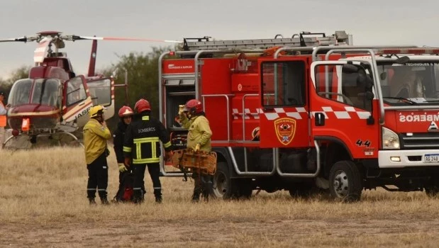 San Juan: siete muertos al caer un helicóptero de control de incendios forestales