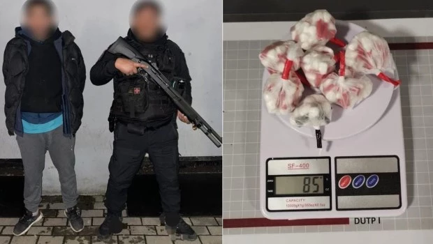 Detuvieron en la Villa 31 a un “bicidealer” con más de 230 dosis de drogas