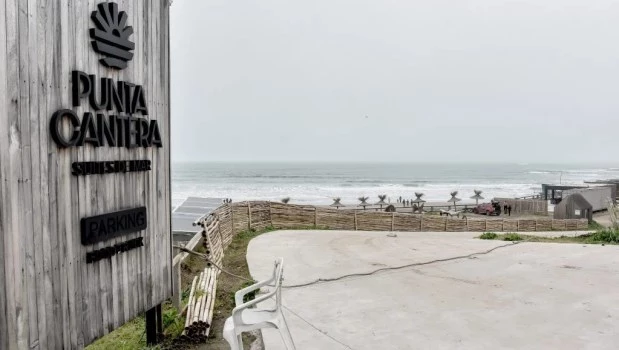 El balneario donde fue encontrado el cuerpo de Mailen Antonich. Gentileza: La Capital de Mar del PLata