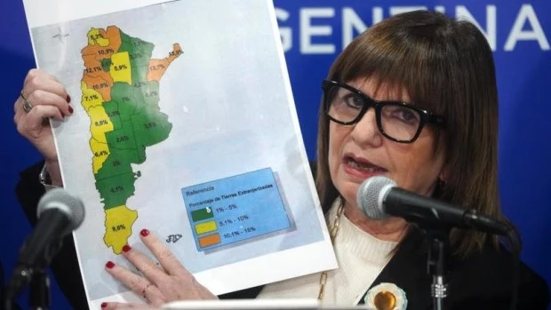 Patricia Bullrich no logró que el proyecto del Gobierno alcanzara los votos necesarios.