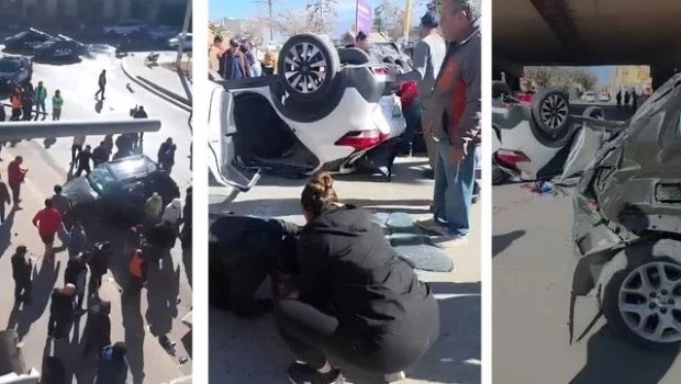 Tragedia en Mendoza: cayeron dos autos de un puente y murió una persona