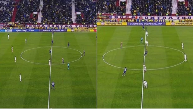 Insólito: Boca sacó del medio cuando empezó el partido y también en el inicio del segundo tiempo ante Recoleta