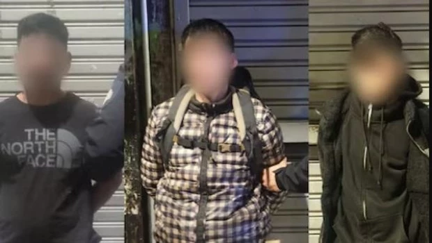 Atrapan a tres "hombres araña" que robaron en un departamento en Balvanera