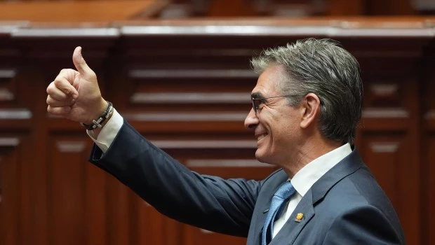 El presidente de Bolivia, Rodrigo Paz.