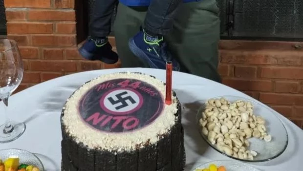 Escándalo en Misiones por una torta de cumpleaños con una esvástica