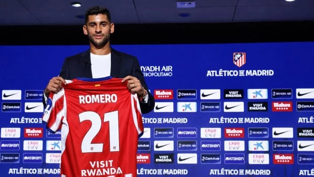 ‘Cuti’ Romero en Atlético Madrid: “Era un reto que me quedaba en mi carrera, estoy muy emocionado"