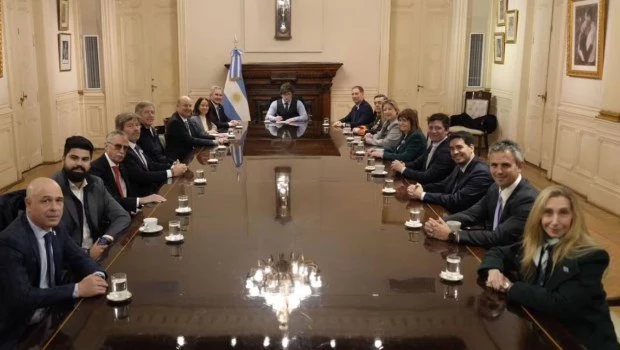 Milei volvió a reunir a su Gabinete en la Casa Rosada. (Foto: Archivo/Presidencia).