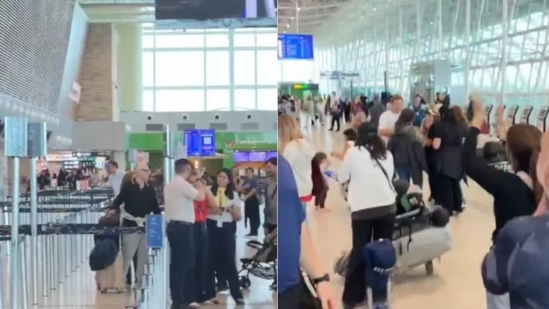 Argentinos y españoles permanecen varados desde el domingo en Natal, Brasil.