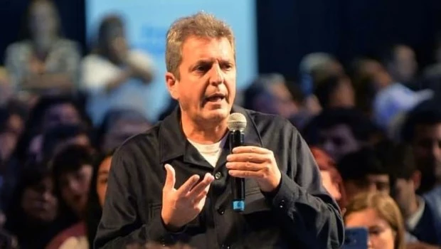 Massa reapareció en Rosario y envió una señal de unida