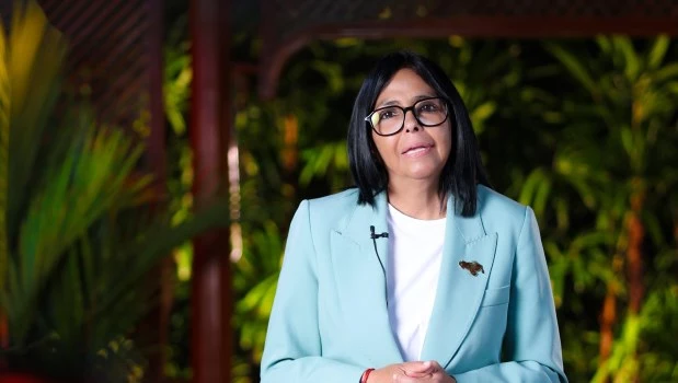 Delcy Rodríguez agradece a Trump por "el histórico" acuerdo petrolero