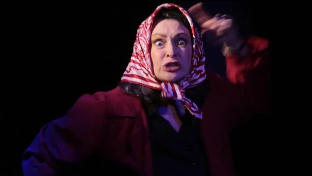 Ver a Heidi Fauth en acción demuestra que el verdadero escenario nunca es el espacio físico sino los pliegues de la mente humana. (Fotos: Marcela Russarabian).