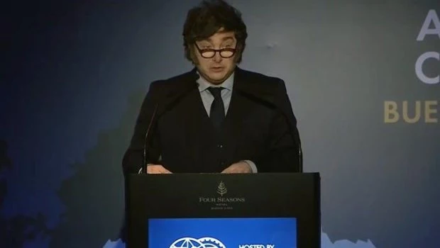 Milei, en el Congreso de la FIA: “Queremos ver a Franco Colapinto en la Argentina”