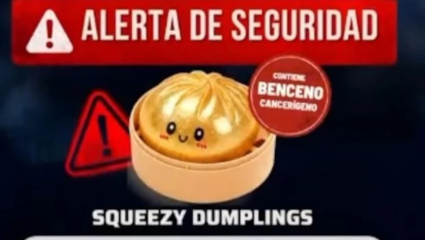 La medida alcanza a los productos “Squeezy Duplings”, “Dumpling Squishy”, y “Dumpling Squishy con Steamer Box”.