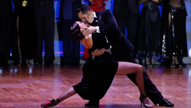 Representando a la ciudad de Merlo, los campeones bailaron ‘Emancipación’, de Pugliese, en la versión de Tango Bardo.