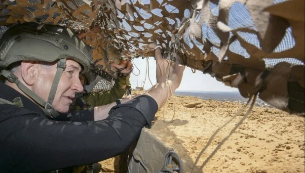 Netanyahu entró el miércoles a Gaza en una visita a las fuerzas armadas presentes en la Franja.